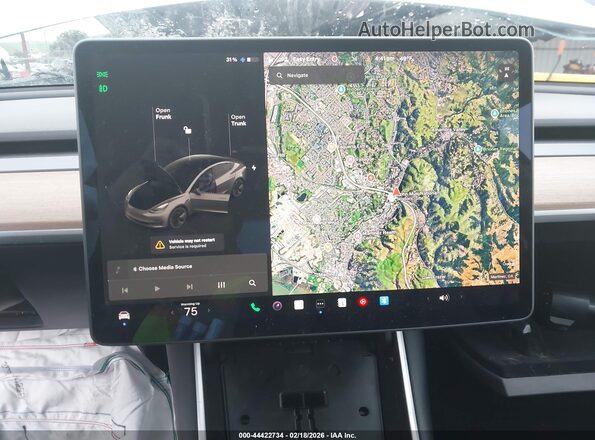 5YJ3E1EB8LF637433 2020 TESLA MODEL 3 Белый 