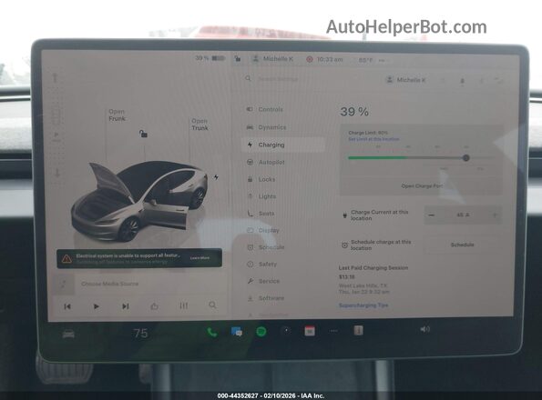 5YJ3E1EB8RF736018 2024 TESLA MODEL 3 Белый 