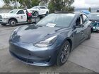 2021 Tesla Model 3 Long Range Dual Motor All-wheel Drive Gray vin: 5YJ3E1EBXMF874961