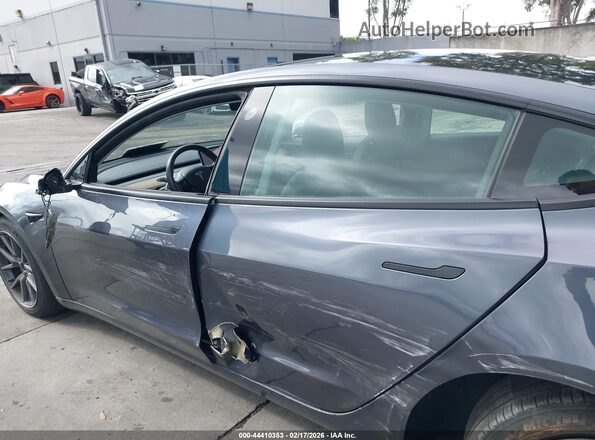 5YJ3E1EBXMF874961 2021 TESLA MODEL 3 Gray 