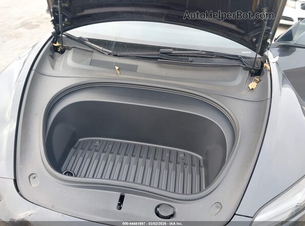 5YJ3E1EBXSF898142 2025 TESLA MODEL 3 Gray Widok z tyłu