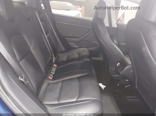 5YJ3E1EC2MF084188 2021 TESLA MODEL 3 Синий Вид наклейки с VIN-кодом