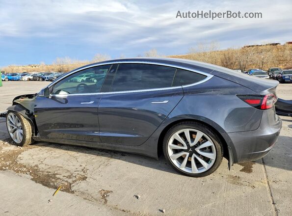 5YJ3E1EC4LF627197 2020 TESLA MODEL Серый Задняя левая четверть