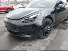 2022 Tesla Model 3 Performance Dual Motor All-wheel Drive Black vin: 5YJ3E1EC5NF275895