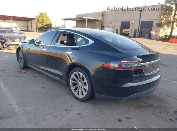 5YJSA1E13GF129732 2016 TESLA MODEL S Черный Задняя левая четверть