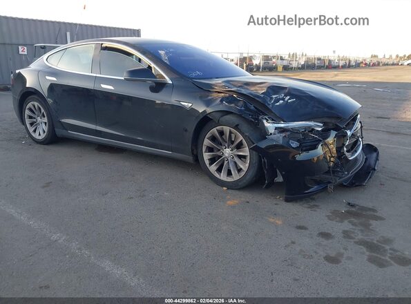 5YJSA1E13GF129732 2016 TESLA MODEL S Черный Передняя правая четверть