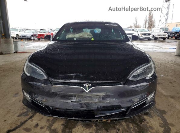 5YJSA1E14GF174565 2016 TESLA MODEL Черный Вид спереди