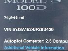 2018 Tesla Model S 100d/75d/p100d Синий vin: 5YJSA1E24JF293426