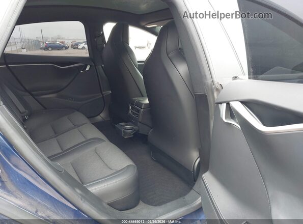 5YJSA1E24JF293426 2018 TESLA MODEL S Синий Вид наклейки с VIN-кодом
