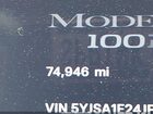 2018 Tesla Model S 100d/75d/p100d Синий vin: 5YJSA1E24JF293426