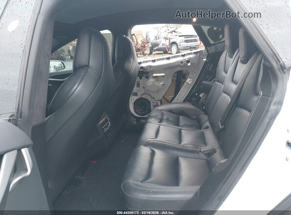 5YJSA1E28KF348302 2019 TESLA MODEL S White Widok naklejki z numerem VIN