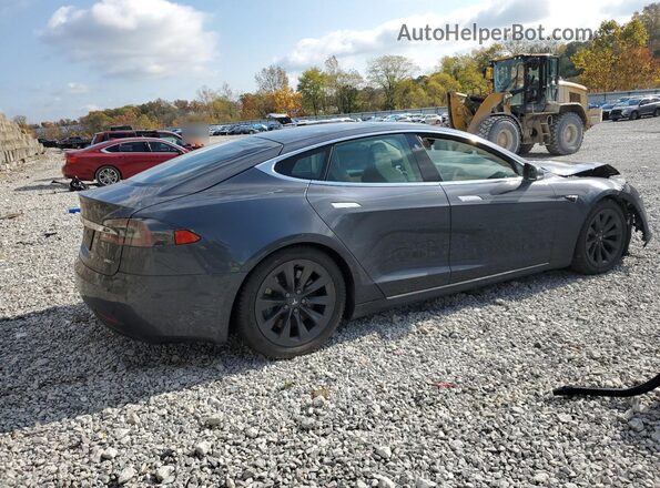 5YJSA1E29KF305166 2019 TESLA MODEL Серый Задняя правая четверть