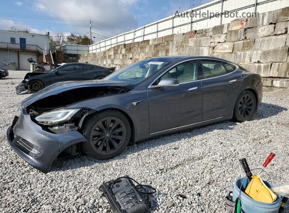 5YJSA1E29KF305166 2019 TESLA MODEL Серый Передняя левая четверть