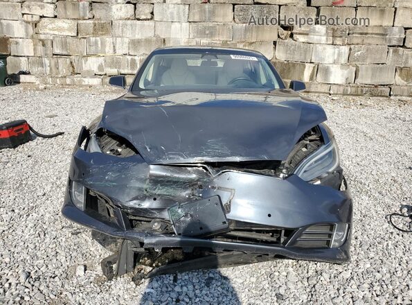 5YJSA1E29KF305166 2019 TESLA MODEL Серый Вид спереди