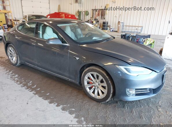 5YJSA1E29KF305927 2019 TESLA MODEL S Gray Przód prawy