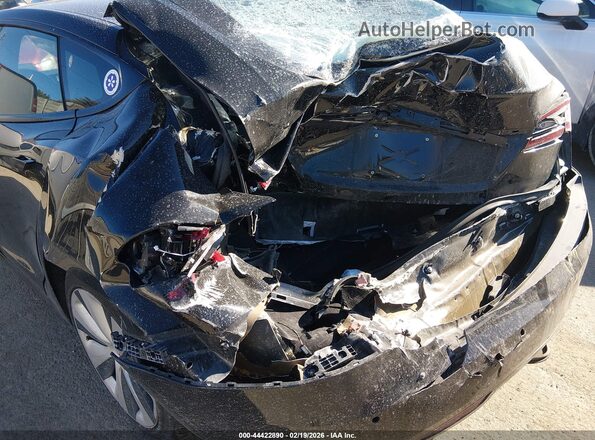5YJSA1E2XMF426534 2021 TESLA MODEL S Черный Вид спереди