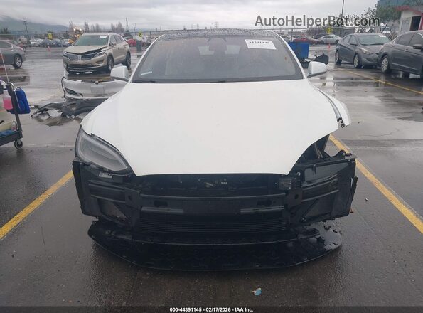 5YJSA1E44KF349416 2019 TESLA MODEL S White Widok wnętrza z tyłu