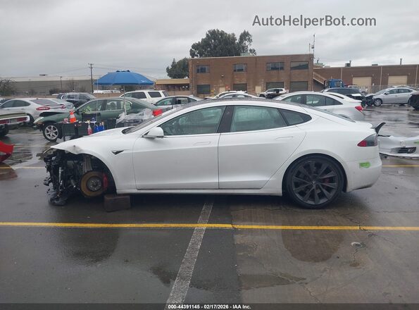 5YJSA1E44KF349416 2019 TESLA MODEL S White 