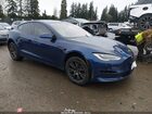 2021 Tesla Model S Long Range Dual Motor All-wheel Drive Blue vin: 5YJSA1E50MF428352