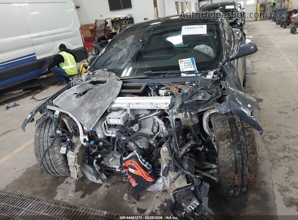 5YJSA1E54MF428838 2021 TESLA MODEL S Серый Вид панели приборов