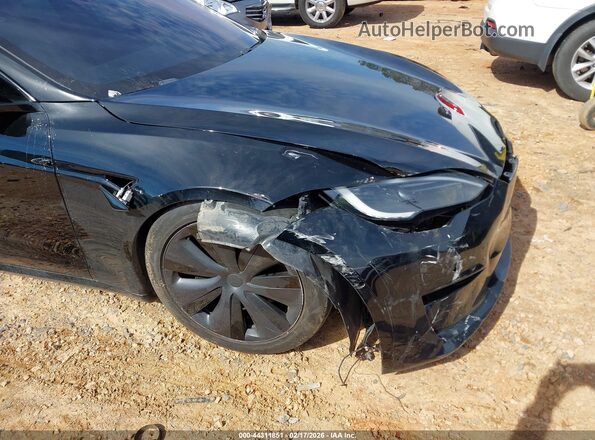 5YJSA1E55NF473367 2022 TESLA MODEL S Черный Вид панели приборов