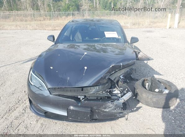 5YJSA1E58SF551099 2025 TESLA MODEL S Черный Вид панели приборов