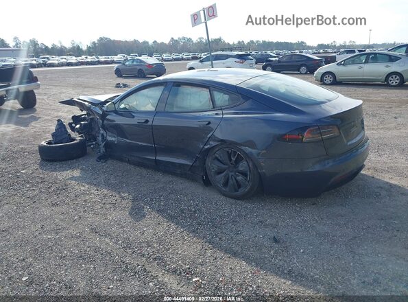 5YJSA1E58SF551099 2025 TESLA MODEL S Черный Задняя левая четверть