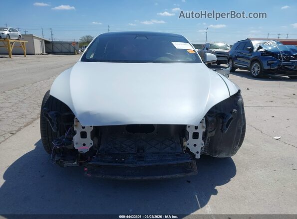 5YJSA1E59MF440421 2021 TESLA MODEL S Белый Вид щитка приборов