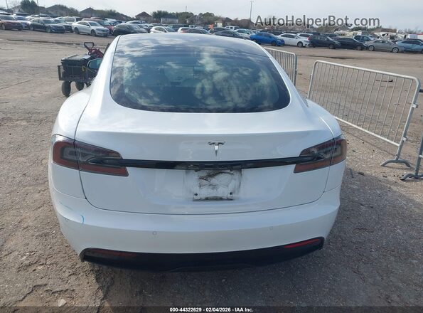 5YJSA1E5XMF440377 2021 TESLA MODEL S Белый 