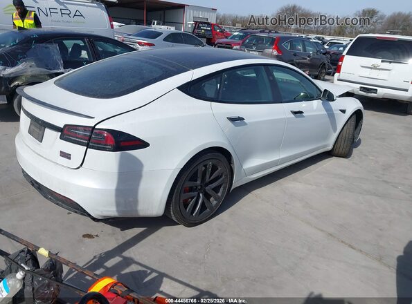 5YJSA1E67RF532918 2024 TESLA MODEL S White Задня права чверть
