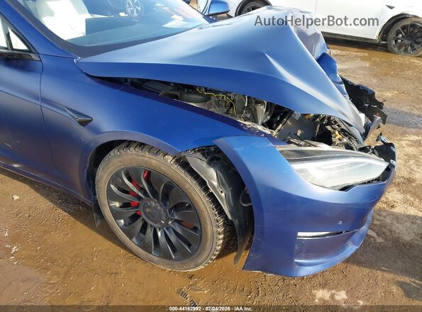 5YJSA1E69PF519391 2023 TESLA MODEL S Blue 