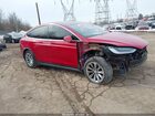 2021 Tesla Model X Красный vin: 5YJXCAE22MF319557
