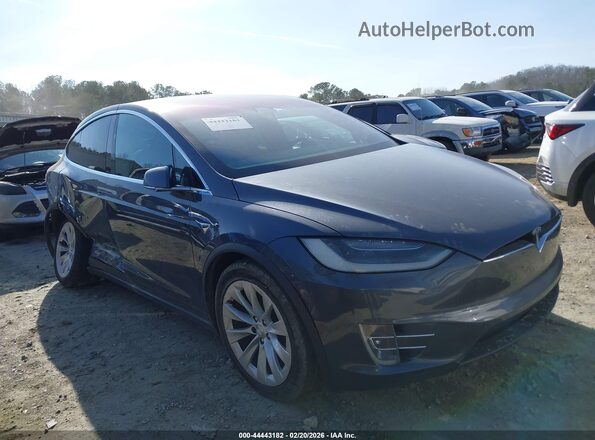 5YJXCAE23KF181900 2019 TESLA MODEL X Серый Вид щитка приборов
