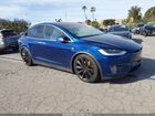 2019 Tesla Model X 100d/75d/long Range Blue vin: 5YJXCAE23KF192296