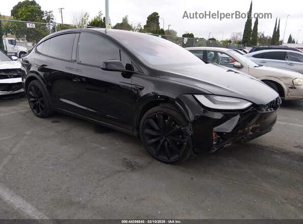 5YJXCBE20LF238030 2020 TESLA MODEL X Черный Передняя правая четверть