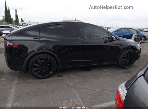 5YJXCBE20LF238030 2020 TESLA MODEL X Черный Вид задней части салона
