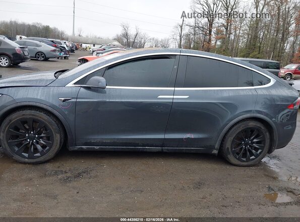 5YJXCBE21GF027909 2016 TESLA MODEL X Серый Вид задней части салона