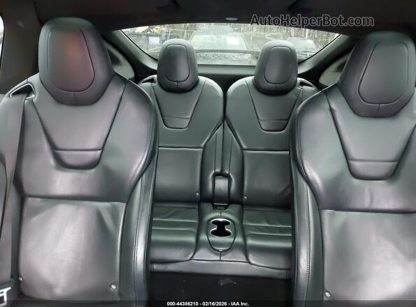 5YJXCBE21GF027909 2016 TESLA MODEL X Серый Вид наклейки с VIN-кодом