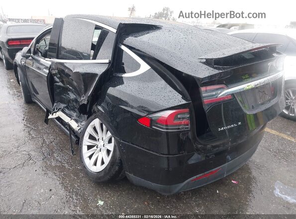 5YJXCBE28GF017426 2016 TESLA MODEL X Черный Задняя левая четверть