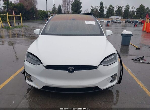 5YJXCBE2XGF008744 2016 TESLA MODEL X Белый Вид щитка приборов