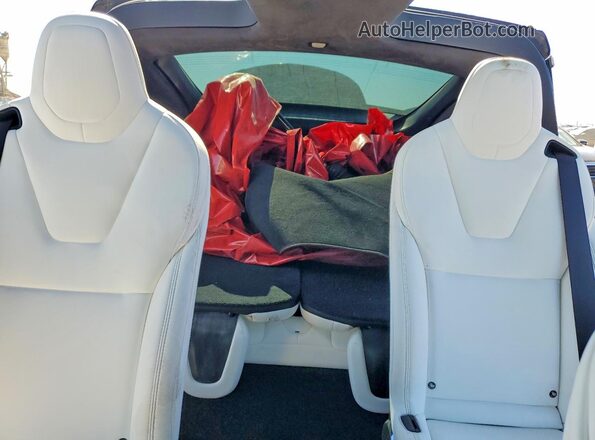 5YJXCBE4XKF190732 2019 TESLA MODEL Черный Вид задних сидений