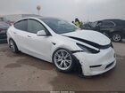 2021 Tesla Model Y Performance Dual Motor All-wheel Drive/standard Range Rear-wheel Drive White vin: 5YJYGAED0MF173525