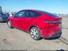 2021 Tesla Model Y Long Range Dual Motor All-wheel Drive Red vin: 5YJYGDEE0MF090171