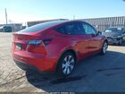 2021 Tesla Model Y Long Range Dual Motor All-wheel Drive Red vin: 5YJYGDEE0MF090171