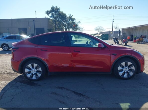 5YJYGDEE0MF090171 2021 TESLA MODEL Y Red Вид задньої частини салону