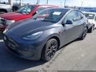 2021 Tesla Model Y Long Range Dual Motor All-wheel Drive Gray vin: 5YJYGDEE0MF258326