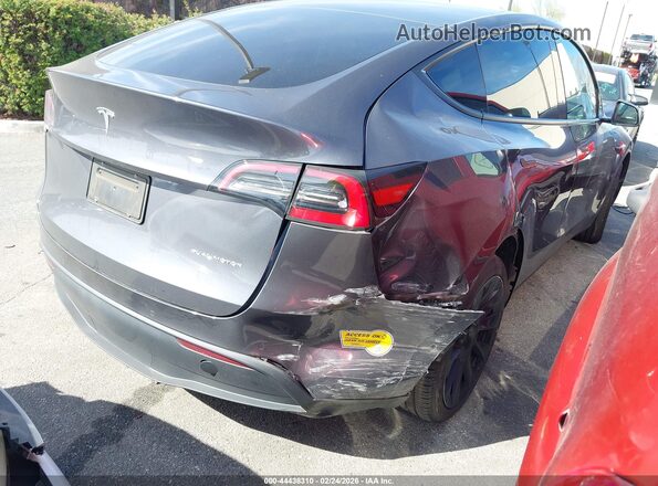 5YJYGDEE0MF258326 2021 TESLA MODEL Y Gray Вид спереду