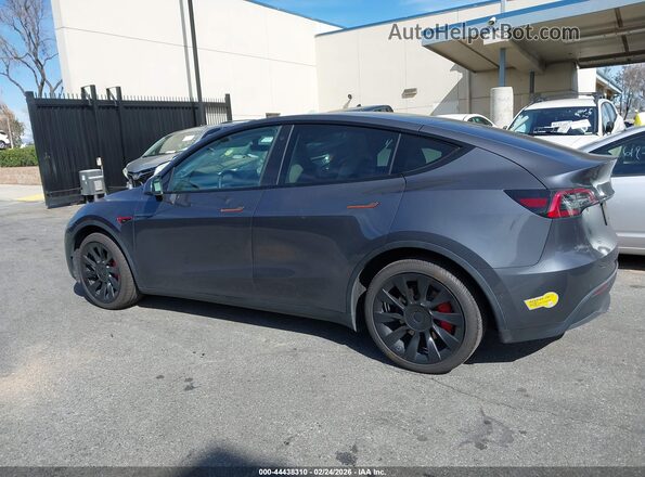 5YJYGDEE0MF258326 2021 TESLA MODEL Y Gray Панорамний вид салону 360°