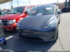 2021 Tesla Model Y Long Range Dual Motor All-wheel Drive Gray vin: 5YJYGDEE0MF258326