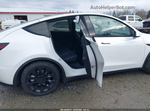 5YJYGDEE2LF041729 2020 TESLA MODEL Y White VIN կոդի պիտակի տեսք